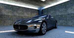GT Line: The Fusion of Sportiness and Sophistication in Modern Automotive Design source : https://pixabay.com/illustrations/maserati-gran-turismo-car-garage-1649119/