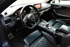 Audi Pre Sense: The Intelligent Safety System Redefining Modern Driving source : https://www.pexels.com/photo/luxury-car-interior-with-black-leather-seats-34404465/
