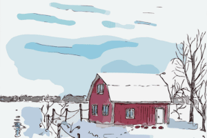https://pixabay.com/vectors/house-winter-season-drawing-art-6968620/