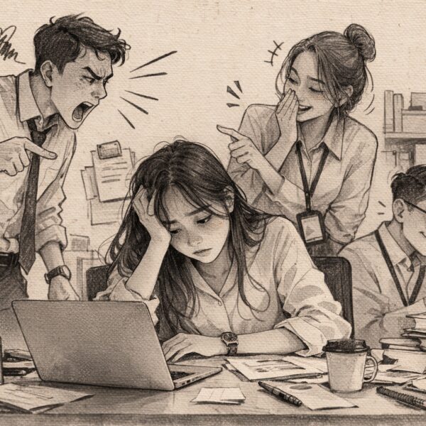 Sumber Stres yang Duduk di Meja Sebelah, temen toxic&hellip;