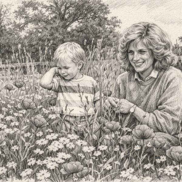 William Bagikan Foto Lama Putri Diana yang Belum&hellip;