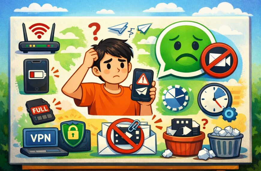 Cara Mengatasi WhatsApp Tidak Bisa&hellip;